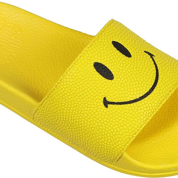 CHINATOWN MARKET CTM SMILEY YELLOW SLIDE CTMS250032 NEW with TAGS - Picture 3 of 8